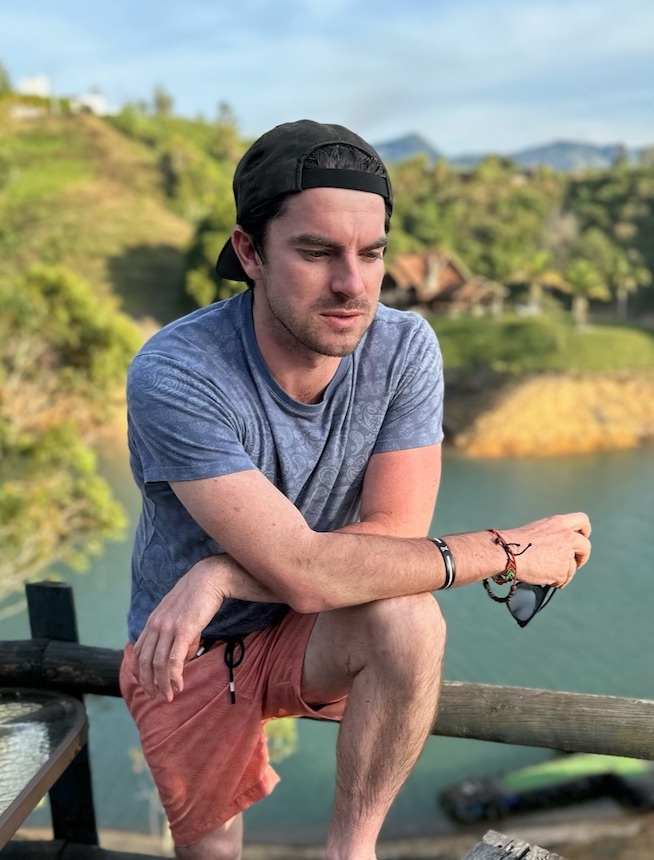 Patrick Quinn, host of the Colombia Writers Retreat